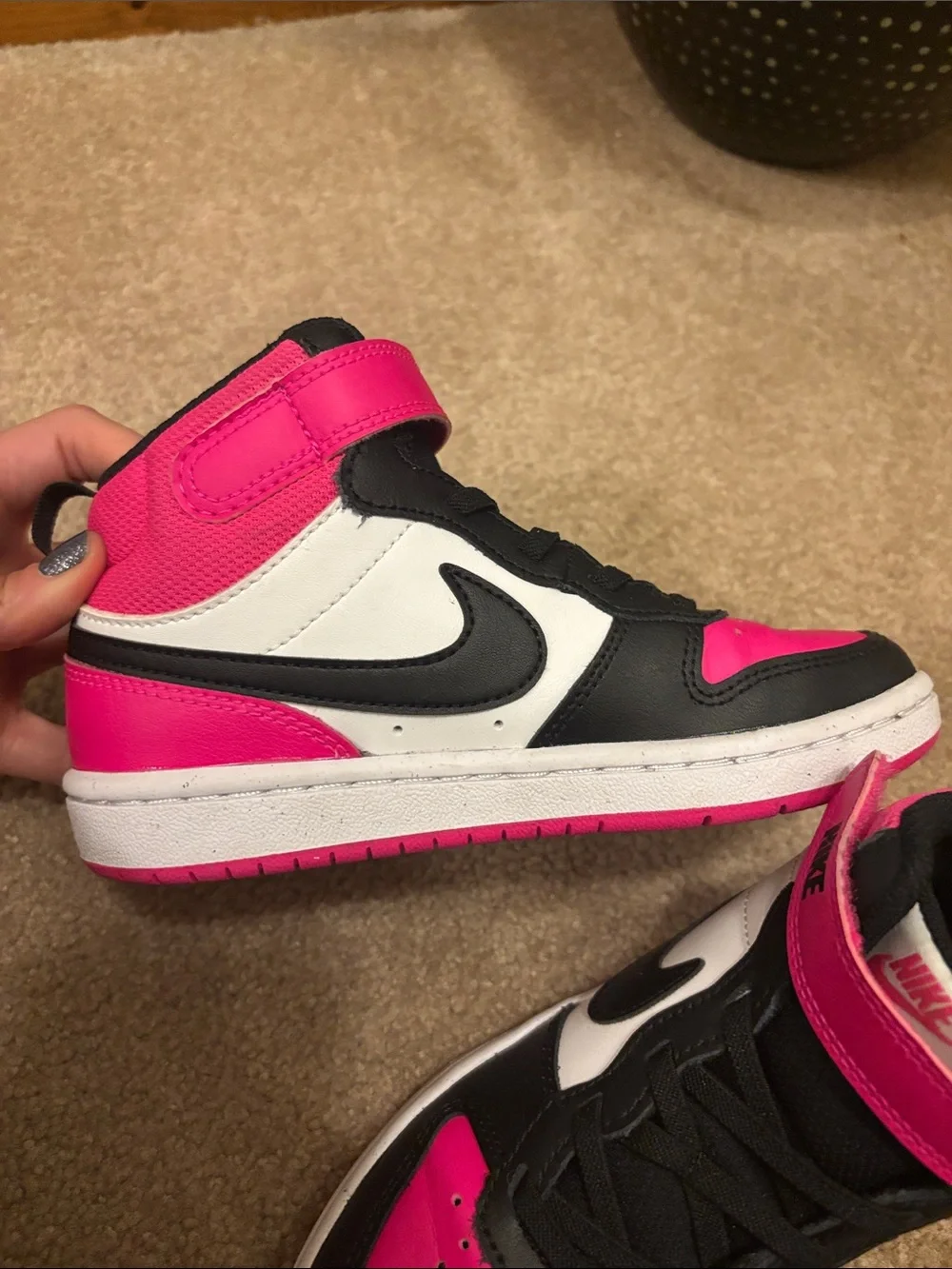 Kids Nike Court Borough Mid